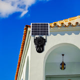 9MP Wireless Solar Camera WIFI Security Outdoor Battery PTZ CCTV Home House V380 - Close-Up Angle