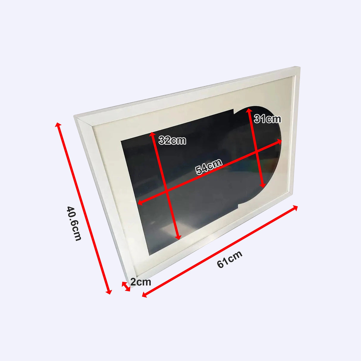Vinyl Album Frame &ndash; LP Record Display Frame Music Artwork D&eacute;cor