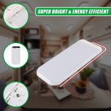 RV Caravan Interior LED Ceiling Light - Rear View