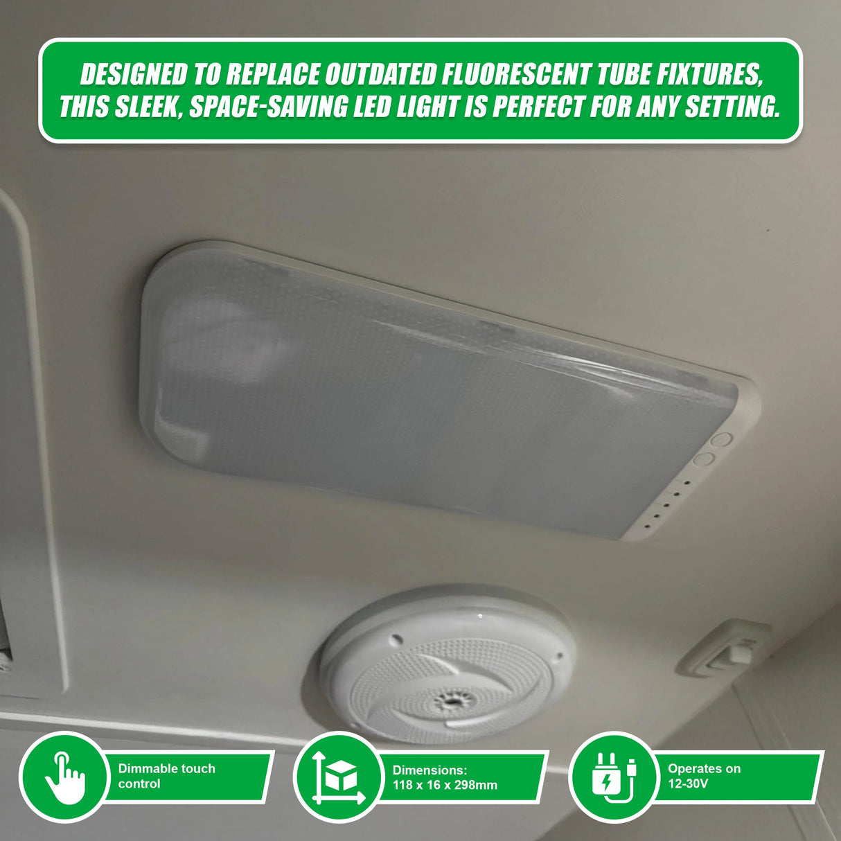 RV Caravan Interior LED Ceiling Light