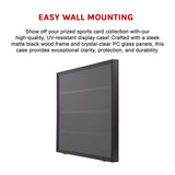 40 Graded Sports Card Display Case - Rear View