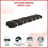 Geo Grid Ground Gravel Cell - 45-Degree Angle