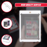 25 Pack Magnetic Card Holder For 35PT Trading Sports Cards - Rear View