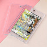 25 Pack Magnetic Card Holder For 35PT Trading Sports Cards - Close-Up Angle