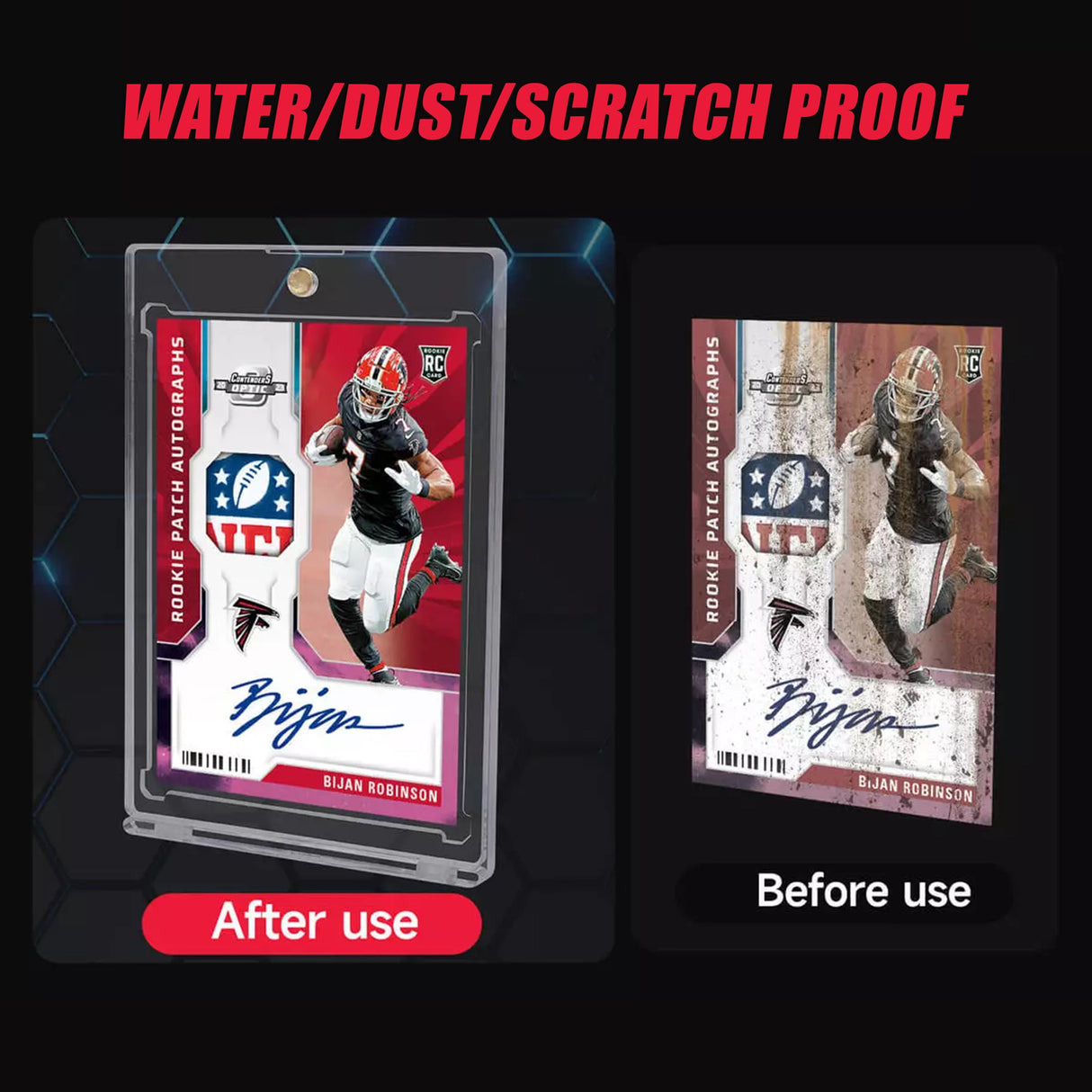 25 Pack Magnetic Card Holder For 35PT Trading Sports Cards