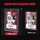25 Pack Magnetic Card Holder For 35PT Trading Sports Cards - Low Angle