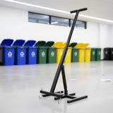 Wheelie Bin Compactor Manual Press Household Rubbish Trash Recycling Bins - Side View