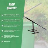 Wheelie Bin Compactor Manual Press Household Rubbish Trash Recycling Bins - Top-Down View