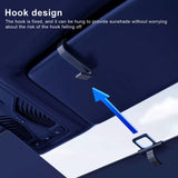 Retractable Sunshade for Car Windshield &ndash; UV Protection Window Cover - Rear View