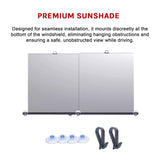 Retractable Sunshade for Car Windshield &ndash; UV Protection Window Cover