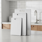 3 x 304SS Cutting Chopping Board Stainless Steel - Side View