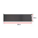 Retractable Baby Safety Fence Pet Stair Gate Barrier for Kids Dog Cat 3M