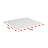 12x Smooth Drop Ceiling Tile 2ft x 2ft PVC Ceiling Panel - Extra Image