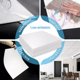 12x Smooth Drop Ceiling Tile 2ft x 2ft PVC Ceiling Panel