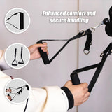 2 x Universal Foam Handle Exercise Machine Attachments - Close-Up Angle