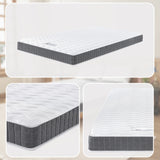 King Single Memory Foam Mattress &ndash; OEKO-TEX&reg; Textile & CertiPUR-US&reg; Certified Foam - Rear View