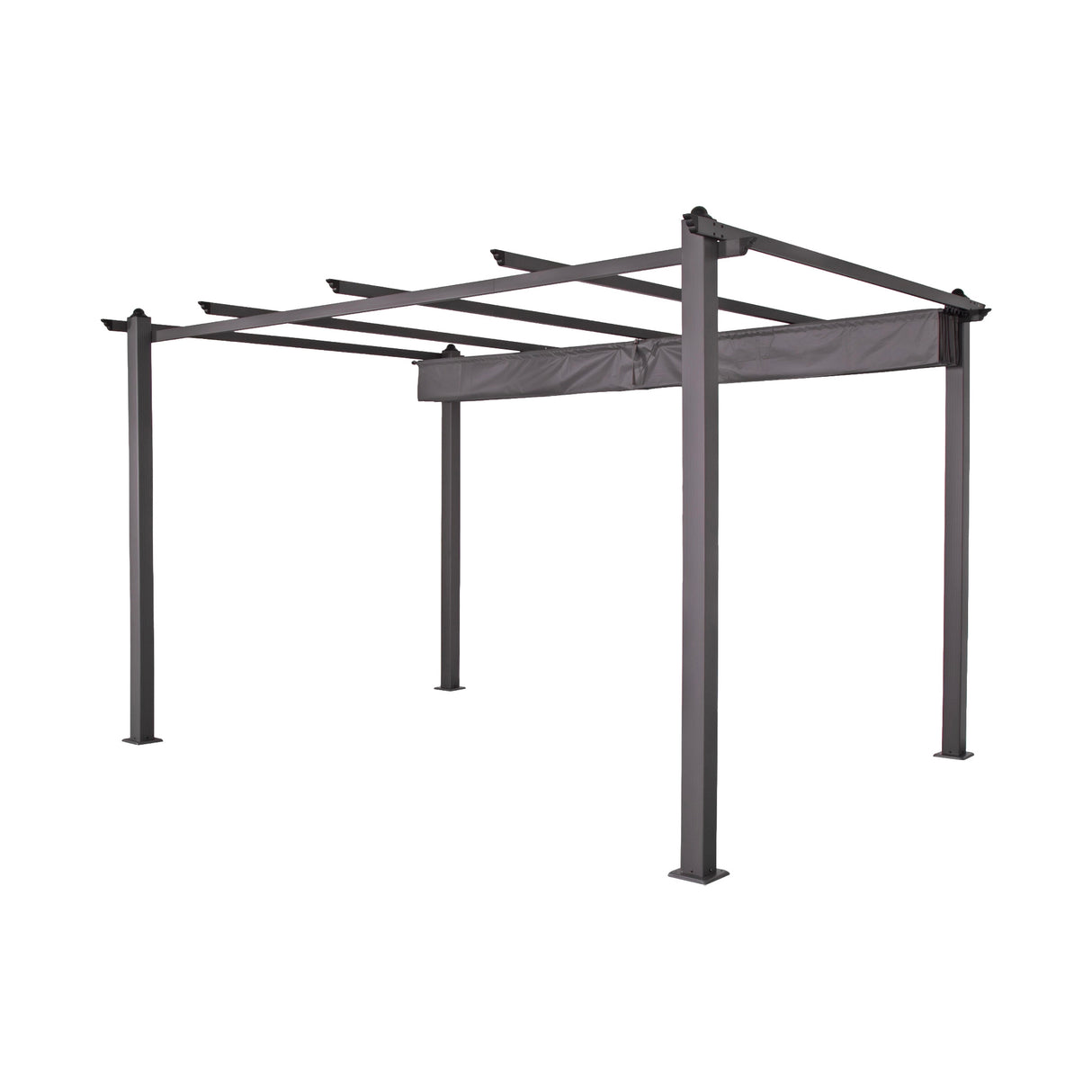 3x4M Aluminium Pergola Marquee with Retractable Roof &ndash; Garden Canopy