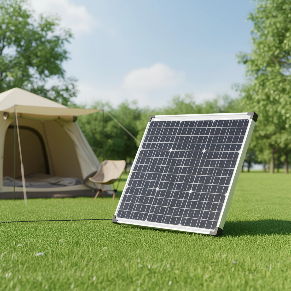 50W 12V Monocrystalline Solar Kit &ndash; PV Charger Panel for Off-Grid & RV