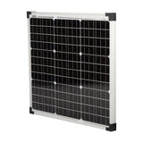 50W 12V Monocrystalline Solar Kit &ndash; PV Charger Panel for Off-Grid & RV - 45-Degree Angle