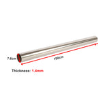 Universal 76mm Stainless Steel Exhaust Intake Pipe Polished Fitting - Extra Image