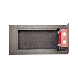 Underfloor Concealed Safe with Key &ndash; Heavy Duty Hidden Floor Security Box - Rear View