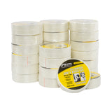 24-Pack Fibreglass Plasterboard Joint Tapes &ndash; 50mm x 90m Self-Adhesive Drywall Mesh Rolls
