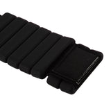 2-Piece Ankle & Wrist Weights &ndash; 1kg Pair Adjustable Workout Bangles (Black)