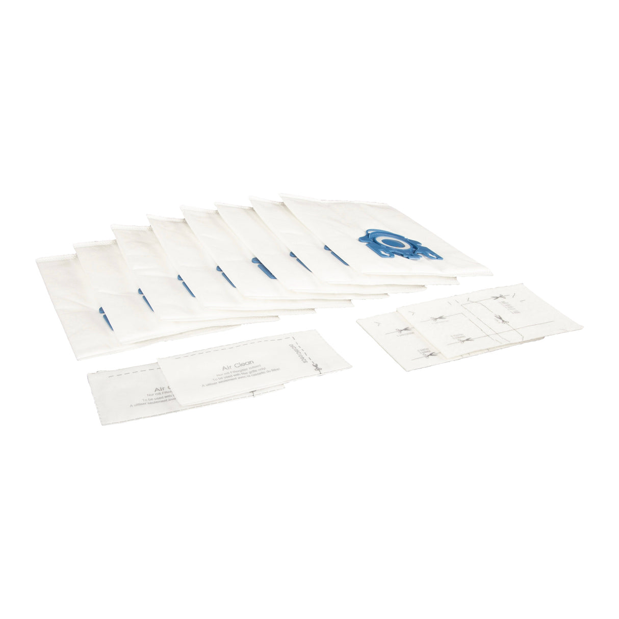 8 x GN HyClean Pure Vacuum Bags &ndash; Miele Compatible Dust Bags
