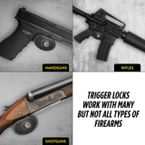6pcs Keyed Alike Trigger Locks &ndash; Gun Safety Lock Set for Pistol, Rifle & Shotgun