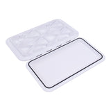 606 x 353mm White Boat Access Hatch &ndash; Marine Deck Inspection Lid for Boat, Yacht & RV Use - Extra Image