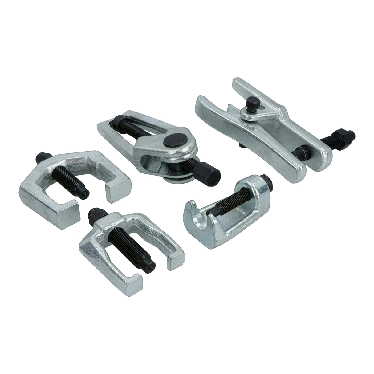 6pc Heavy Duty Ball Joint & Tie Rod Tool Kit &ndash; Pitman Arm Puller Remover Set