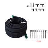 50m Porous Soaker Hose &ndash; Leaky Garden Irrigation Pipe for Efficient Watering