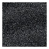 5m&sup2; Black Carpet Tiles Set &ndash; Commercial & Domestic Flooring for Office, Retail, Home - Front View