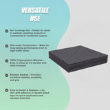 5m&sup2; Dark Grey Carpet Tiles Set &ndash; Commercial & Domestic Flooring for Office, Retail, Home