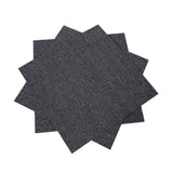 5m&sup2; Dark Grey Carpet Tiles Set &ndash; Commercial & Domestic Flooring for Office, Retail, Home - Rear View