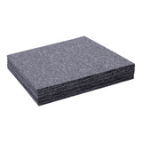 5m&sup2; Light Grey Carpet Tiles Set &ndash; Commercial & Domestic Flooring for Office, Retail, Home - Top-Down View