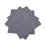 5m&sup2; Light Grey Carpet Tiles Set &ndash; Commercial & Domestic Flooring for Office, Retail, Home - Rear View