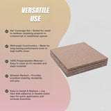 5m&sup2; Beige Carpet Tiles Set &ndash; Commercial & Domestic Flooring for Office, Retail, Home - Extra Image