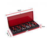 131pc Helicoil-Type Thread Repair Kit &ndash; Metric Insert Tool Set for Damaged Threads - Extra Image