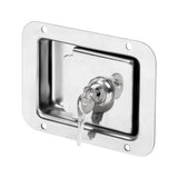 4 x Toolbox Lock Steel Paddle Handles &ndash; Heavy Duty Trailer Door Latch Set for Ute & Tool Cabinets