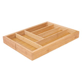 Extendable Cutlery Tray Drawer Organiser &ndash; 6 to 8 Compartment Kitchen Utensil Storage Solution