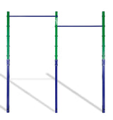 Double Outdoor Pull-Up Bar &ndash; Height Adjustable Gymnastics & Fitness Bar - Side View