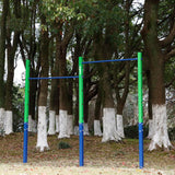 Double Outdoor Pull-Up Bar &ndash; Height Adjustable Gymnastics & Fitness Bar
