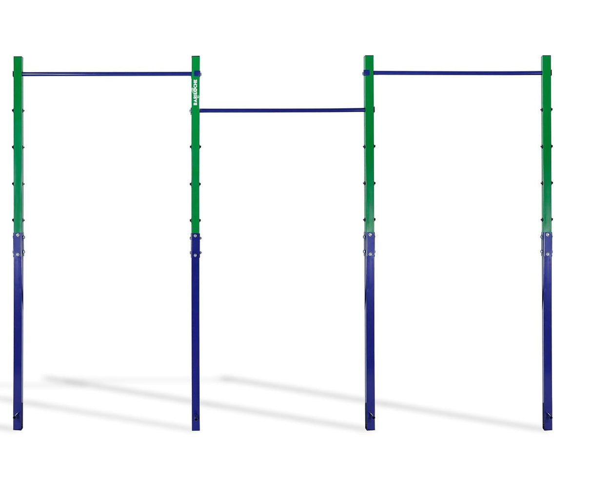 Triple Outdoor Pull-Up Bar &ndash; Height Adjustable Gymnastics & Fitness Bar
