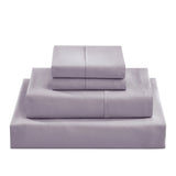 Double Bed Sheet Set &ndash; 1800 Series Microfiber, Deep Pocket, Soft & Breathable, Grey - 45-Degree Angle