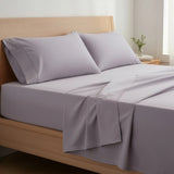 Queen Bed Sheet Set &ndash; 1800 Series Microfiber, Deep Pocket, Soft & Breathable, Grey