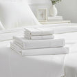 Queen Bed Sheet Set &ndash; 1800 Series Microfiber, Deep Pocket, Soft & Breathable, White