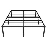 Queen Metal Bed Frame 45cm High &ndash; Full Steel Base Platform