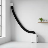 Flexible Aluminium Ducting 203mm x 7.6m 4 Layer Vent Hose HVAC Dryer - Front View