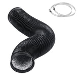 Flexible Aluminium Ducting 203mm x 7.6m 4 Layer Vent Hose HVAC Dryer - 45-Degree Angle